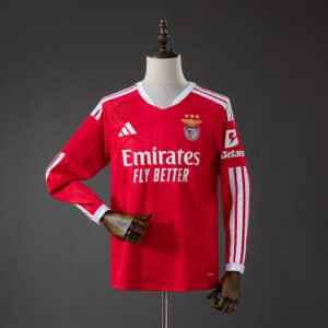 Benfica Home Long Sleeve Jersey 26/27