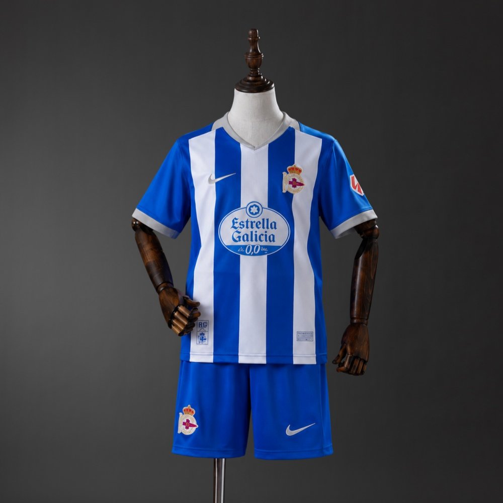 Deportivo de La Coruna 26-27 Home Kids kit 1 RC Deportivo Kids Kit Home 26/27