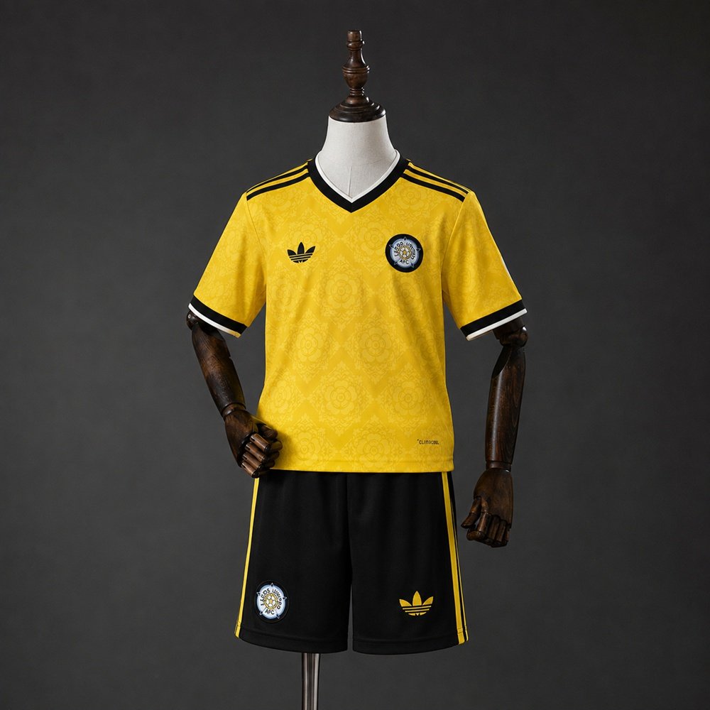Leeds United 26-27 Away Kids kit 1 Leeds United Kids Kit Home 26/27