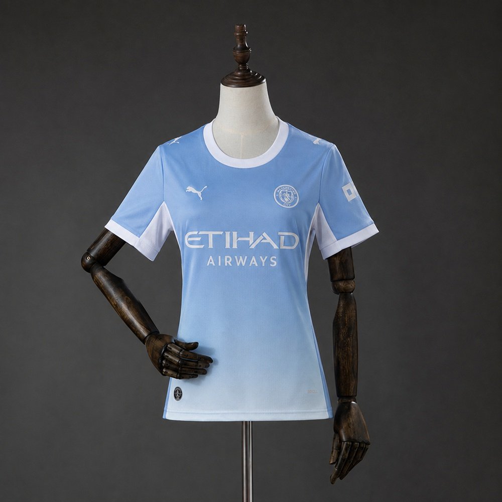 Manchester City 26-27 Home Womens 1 Manchester City Womens Home Jersey 26/27