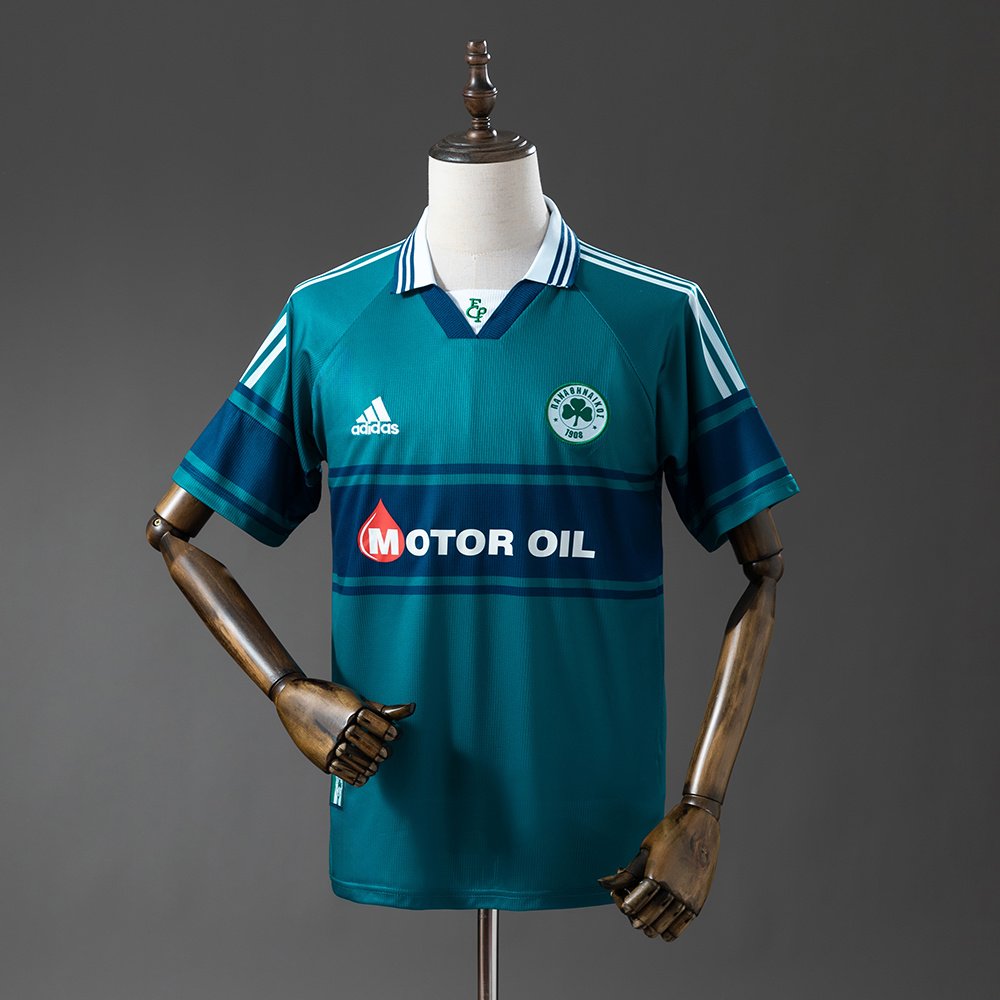 Panathinaikos 99-00 Home Retro Jersey 1 Panathinaikos Home Retro Jersey 99/00