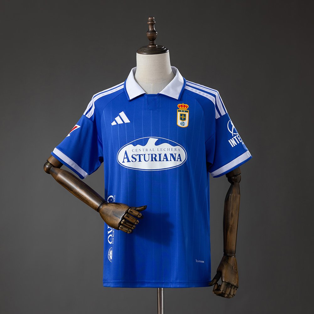 Real Oviedo 26-27 Home Jersey 1 Real Oviedo Home Jersey 26/27