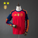 Camisola de manga comprida da seleção espanhola 2026
